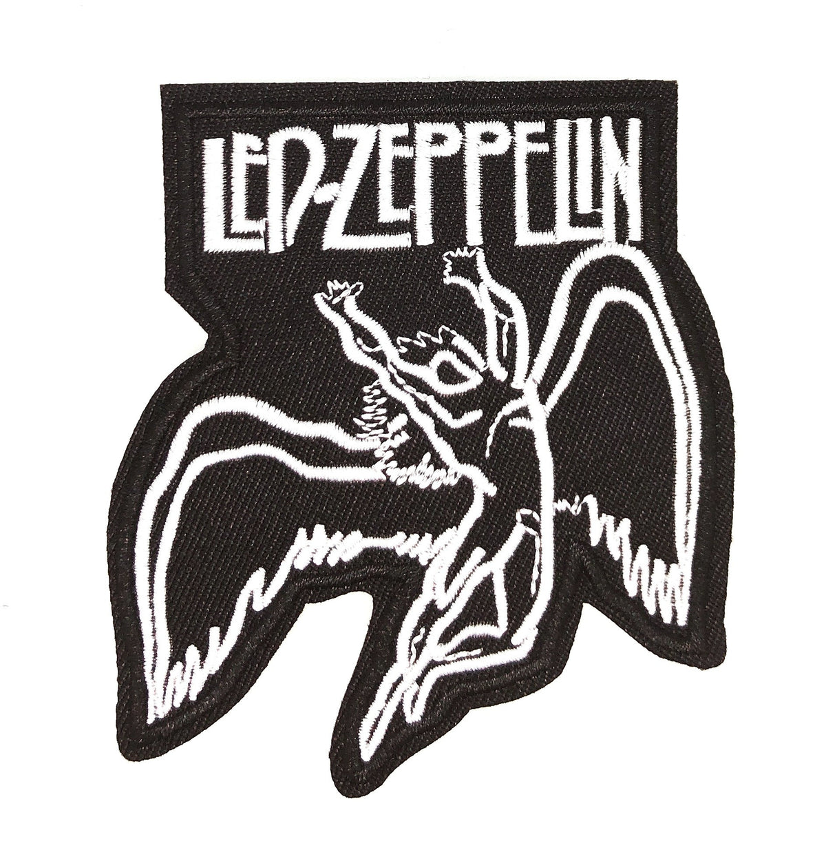 Parche Bordado Termoadhesivo Led Zeppelin 9x8cm