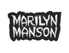 Parche Bordado Termoadhesivo Marilyn Manson 8cm