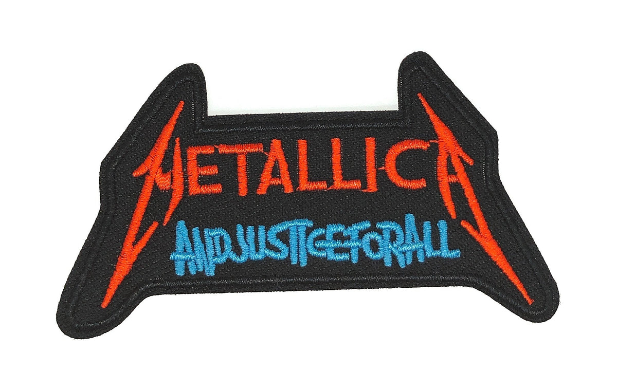 Parche Bordado Termoadhesivo Metallica 10cm