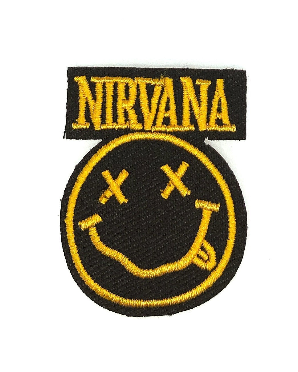 Parche Bordado Termoadhesivo Nirvana 5x3,5cm
