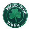 Parche Bordado Termoadhesivo Proud Irish Biker 7cm