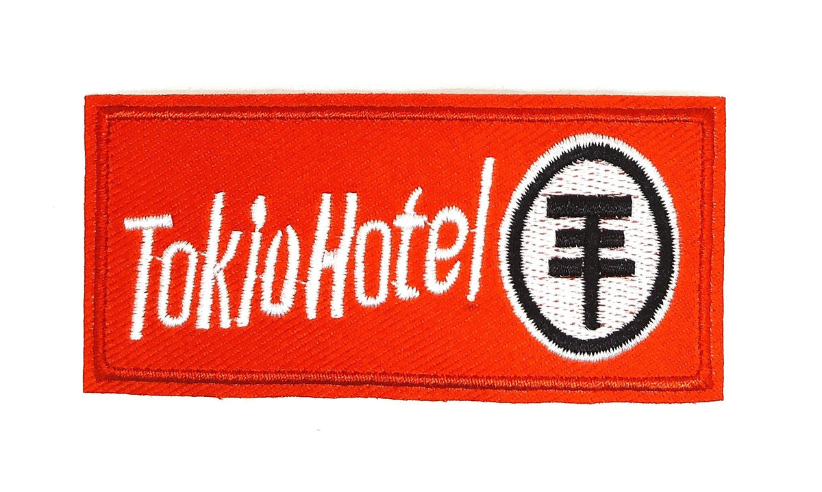 Parche Bordado Termoadhesivo Tokio Hotel 9 cm