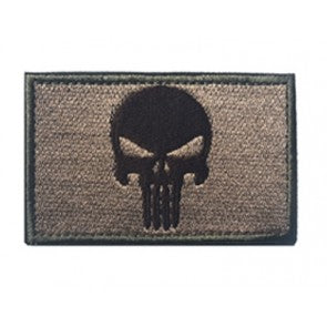 Parche Bordado Velcro Calavera The Punisher 8 cm