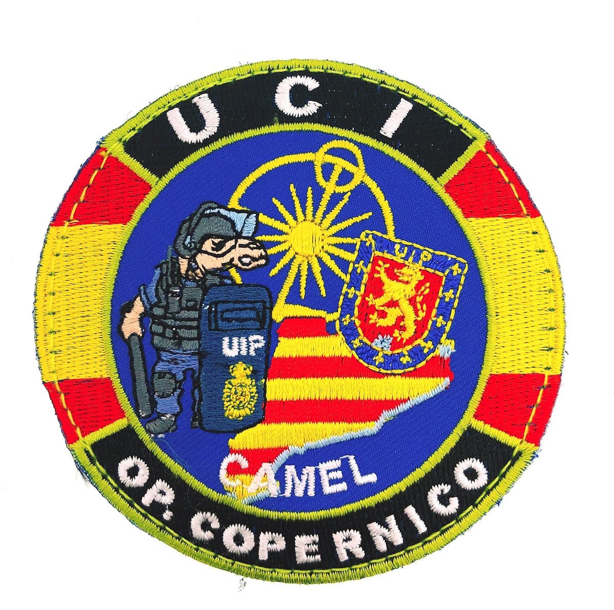Parche con Velcro Operación Copérnico 8,5 cm
