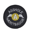 Parche Termoadhesivo Asshole Meritbadge 6 cm