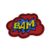 Parche Termoadhesivo Bam 6,5x4 cm