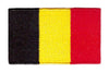 Parche Termoadhesivo Bandera de Bélgica 6cm