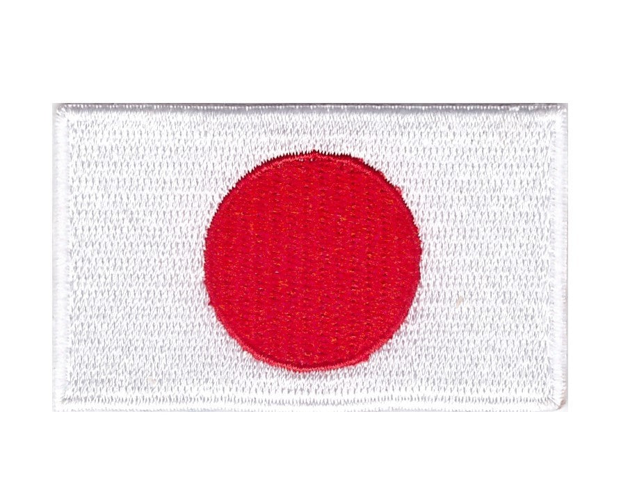 Parche Termoadhesivo Bandera de Japón 6cm