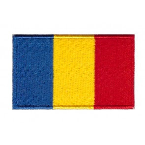 Parche Termoadhesivo Bandera de Rumanía 6cm