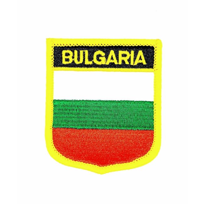 Parche Termoadhesivo Bandera escudo Bulgaria 7x6 cm