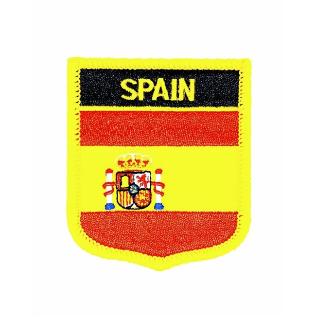Parche Termoadhesivo Bandera escudo España 7x6 cm