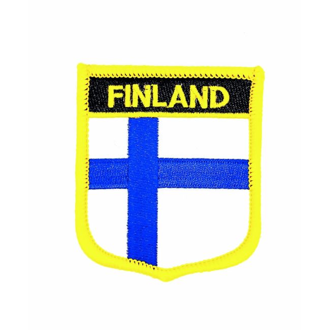 Parche Hook and Loop Bandera Finlandia 8x5 cm