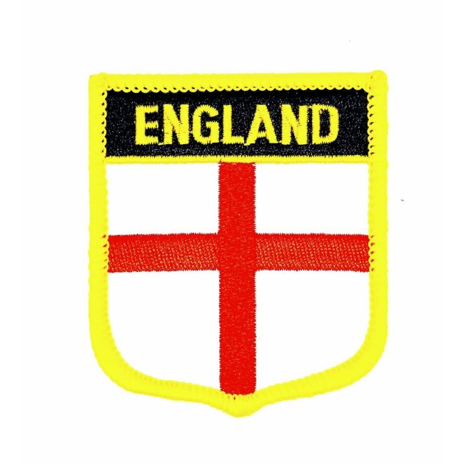 Parche Termoadhesivo Bandera escudo Inglaterra 7x6 cm