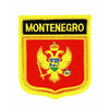 Parche Termoadhesivo Bandera escudo Montenegro 7x6 cm