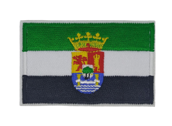 Parche Termoadhesivo Bandera Extremadura 7,5x5cm