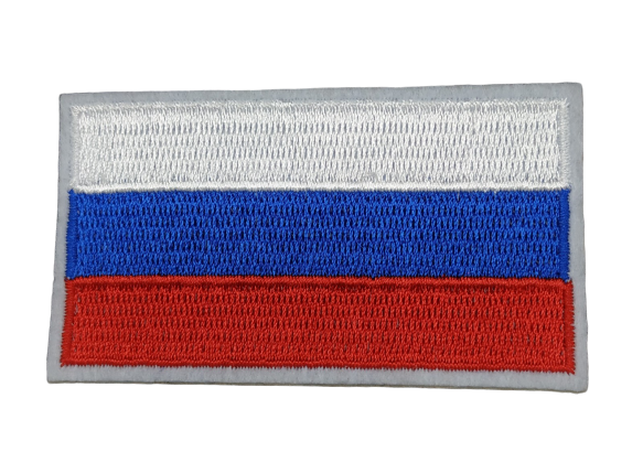 Parche Termoadhesivo Bandera Rusia 8x4,5 cm