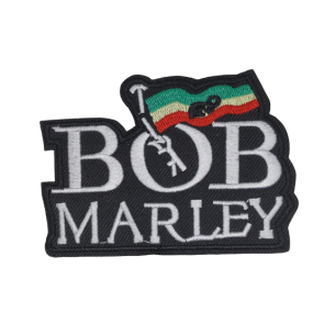 Parche Termoadhesivo Bob Marley 8,5x6 cm