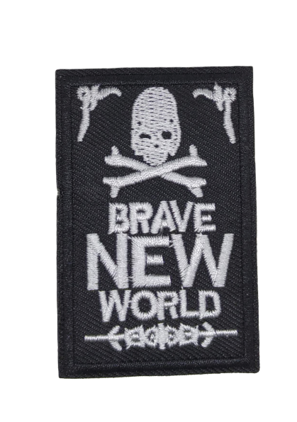 Parche Termoadhesivo Brave New World 7x4,5 cm