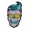 Parche Termoadhesivo Calavera sunglasses 11x6 cm