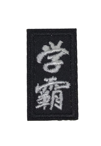Parche Termoadhesivo Caligrafia Oriental 4x2 cm