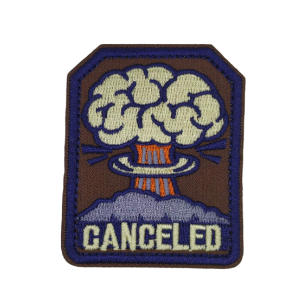 Parche Termoadhesivo Canceled 7x5,5 cm