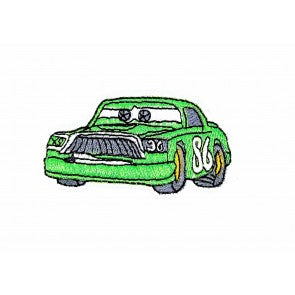 Parche Termoadhesivo Coche Verde 7x3,5cm