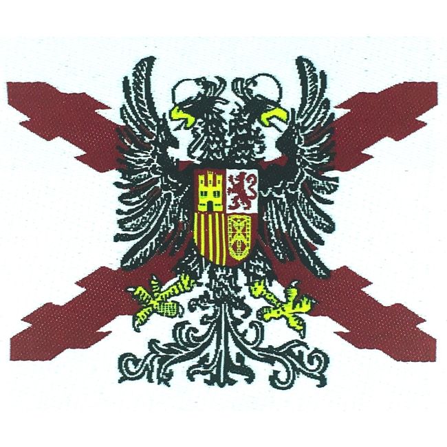 Parche Termoadhesivo de la Bandera de los Tercios de Flandes 7cm
