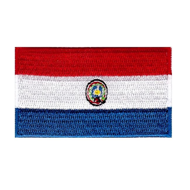 Parche Termoadhesivo Bandera de Paraguay 6cm