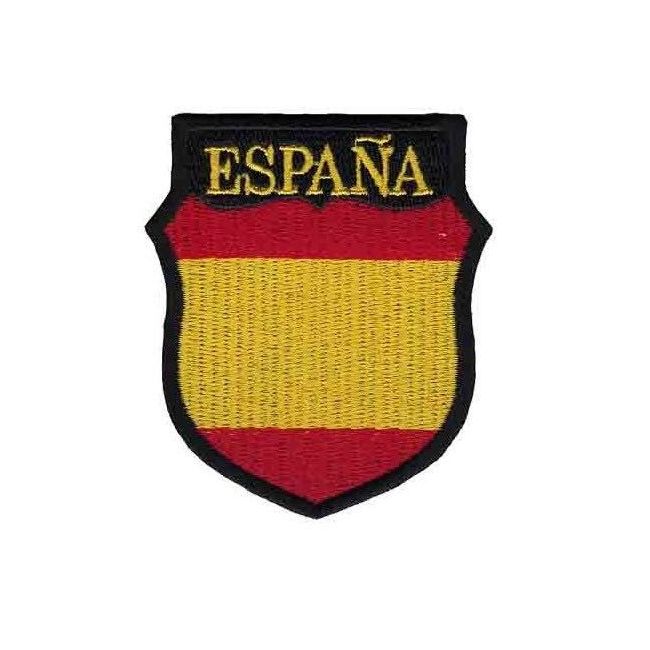 Parche Termoadhesivo del Escudo de Brazo de la División Azul de voluntarios Españoles 6cm