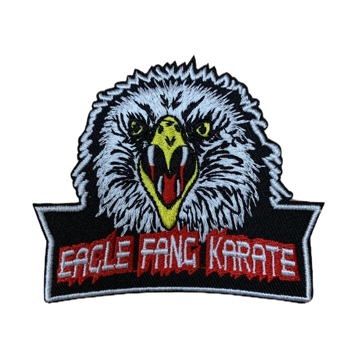 Parche Termoadhesivo Eagle Fang Karate - Colmillo de Aguila - Cobra Kai 9x7,5cm