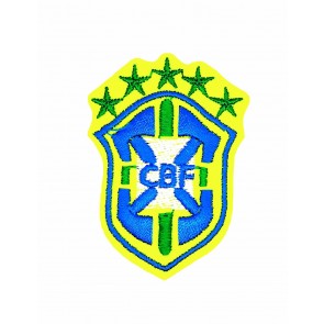 Parche Termoadhesivo Fed brasileña fut 6x4cm