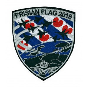 Parche Termoadhesivo Frisian Flag 2018 9cm