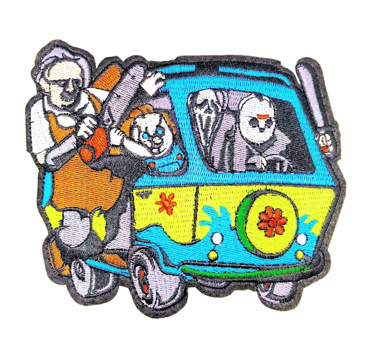 Parche Termoadhesivo Furgoneta del Terror/Scary Van 13x11cm