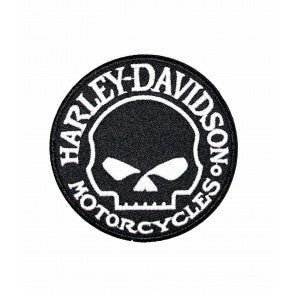 Parche Termoadhesivo HD Motorcycles 6x6cm
