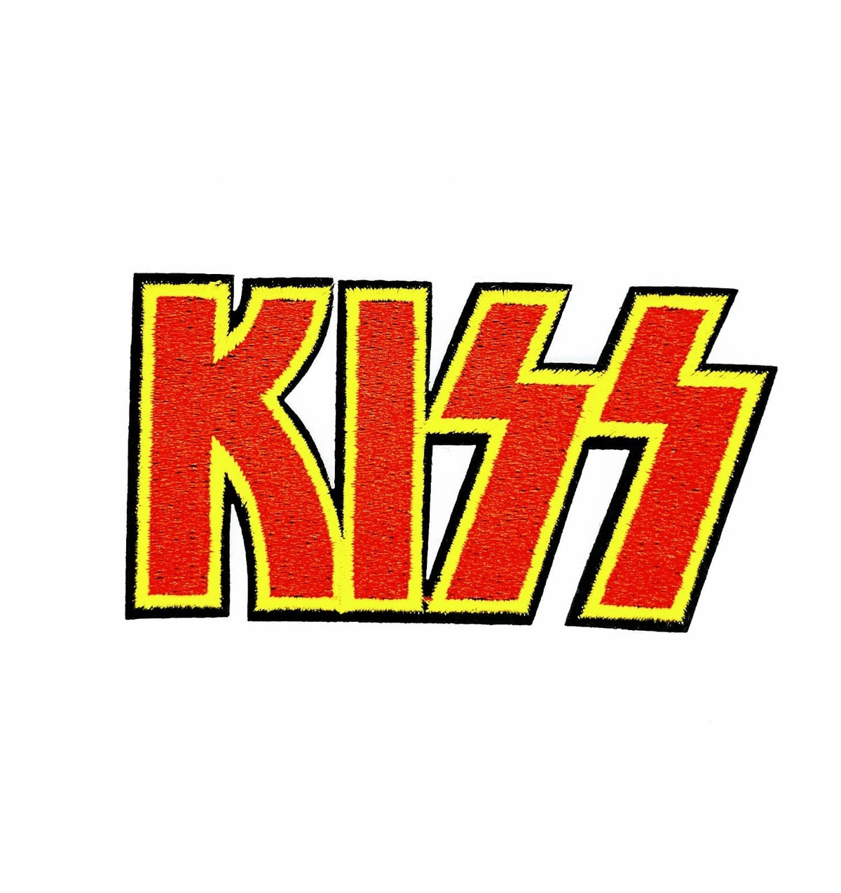 Parche Termoadhesivo Kiss yellow 9x4,5cm