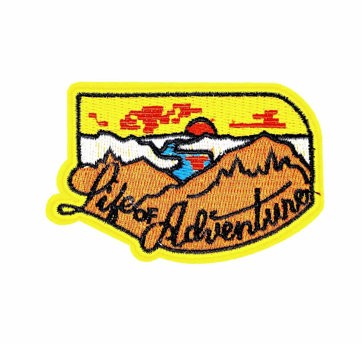 Parche Termoadhesivo Life of adventure 9x6 cm