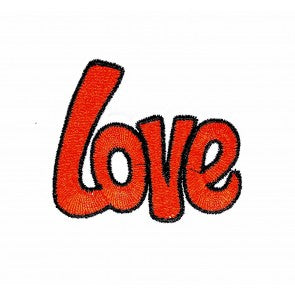 Parche Termoadhesivo Love 5,5x5 cm
