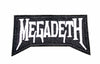Parche Termoadhesivo Megadeth 8x4cm