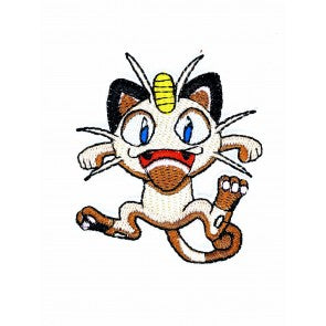 Parche Termoadhesivo Meowth Pokemon 6x6 cm