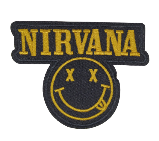 Parche Termoadhesivo Nirvana face 9x7,5cm