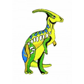 Parche Termoadhesivo Parasaurolophus 10x5cm