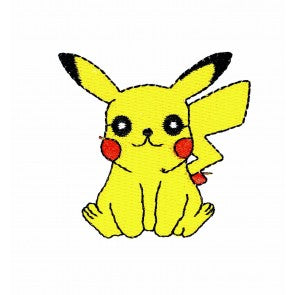 Parche Termoadhesivo Pikachu 6x4,5cm