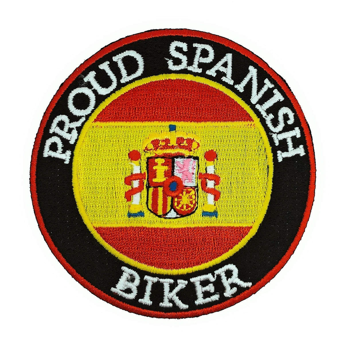 Parche Termoadhesivo Proud Spanish Biker 8,5 cm