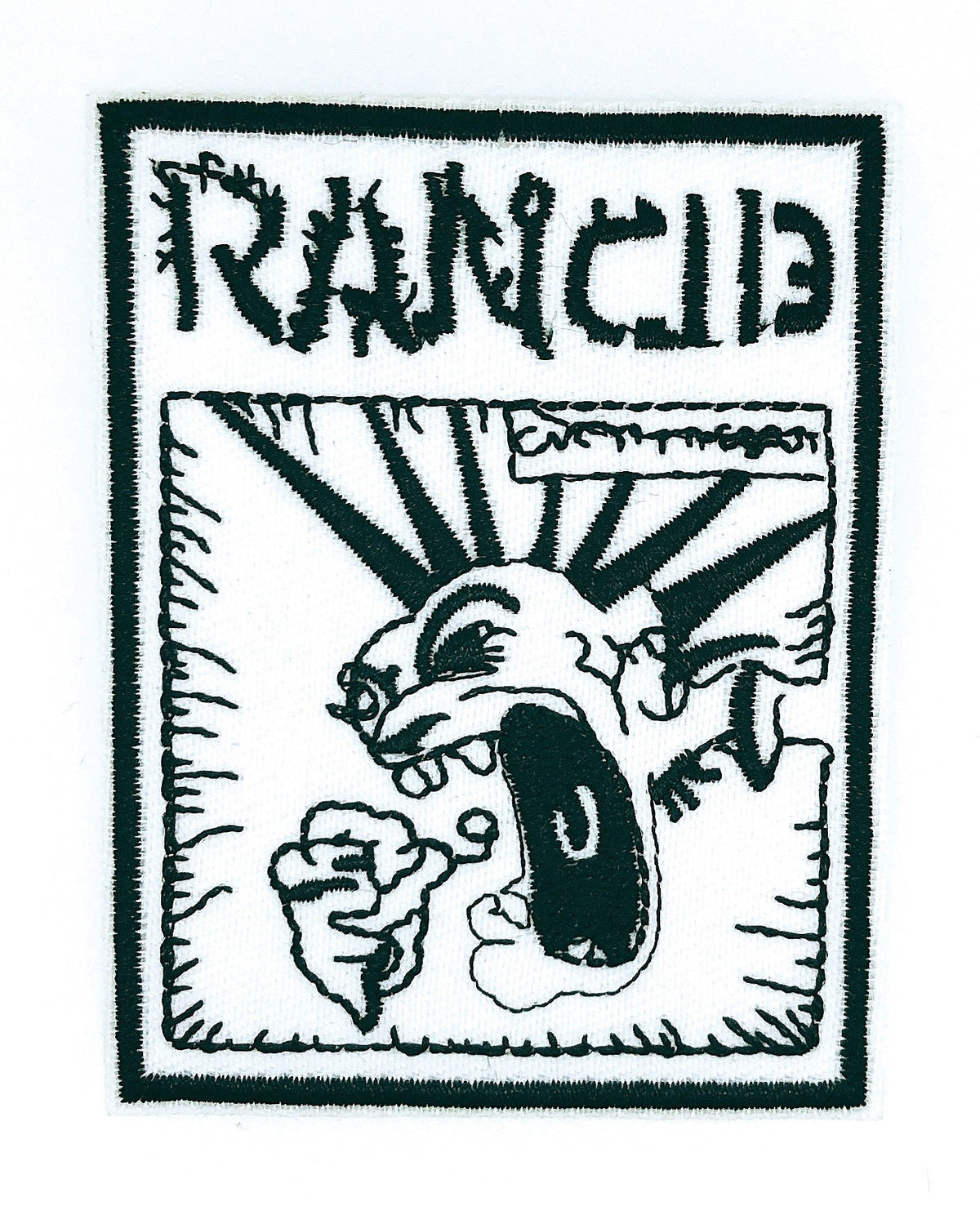 Parche Termoadhesivo Rancid 8cm