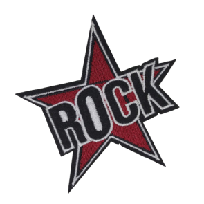 Parche Termoadhesivo Rock Star 9x8 cm