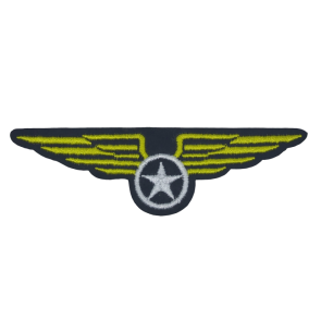 Parche Termoadhesivo Rokiski Americano Aviación 9,5x3cm