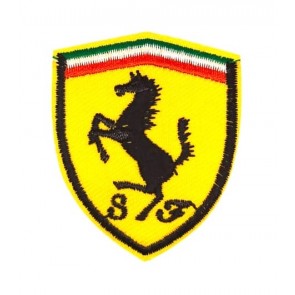 Parche Termoadhesivo S Ferrari 6x5cm