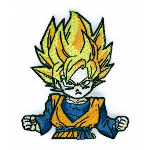 Parche Termoadhesivo Son Goten Super Guerrero 10cm