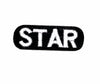 Parche Termoadhesivo Star 4,5x1,5 cm