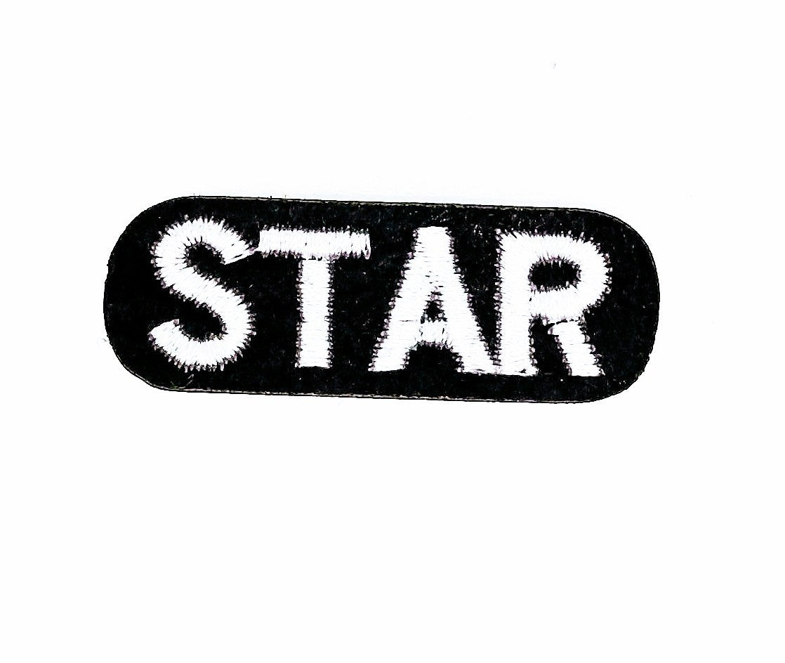 Parche Termoadhesivo Star 4,5x1,5 cm
